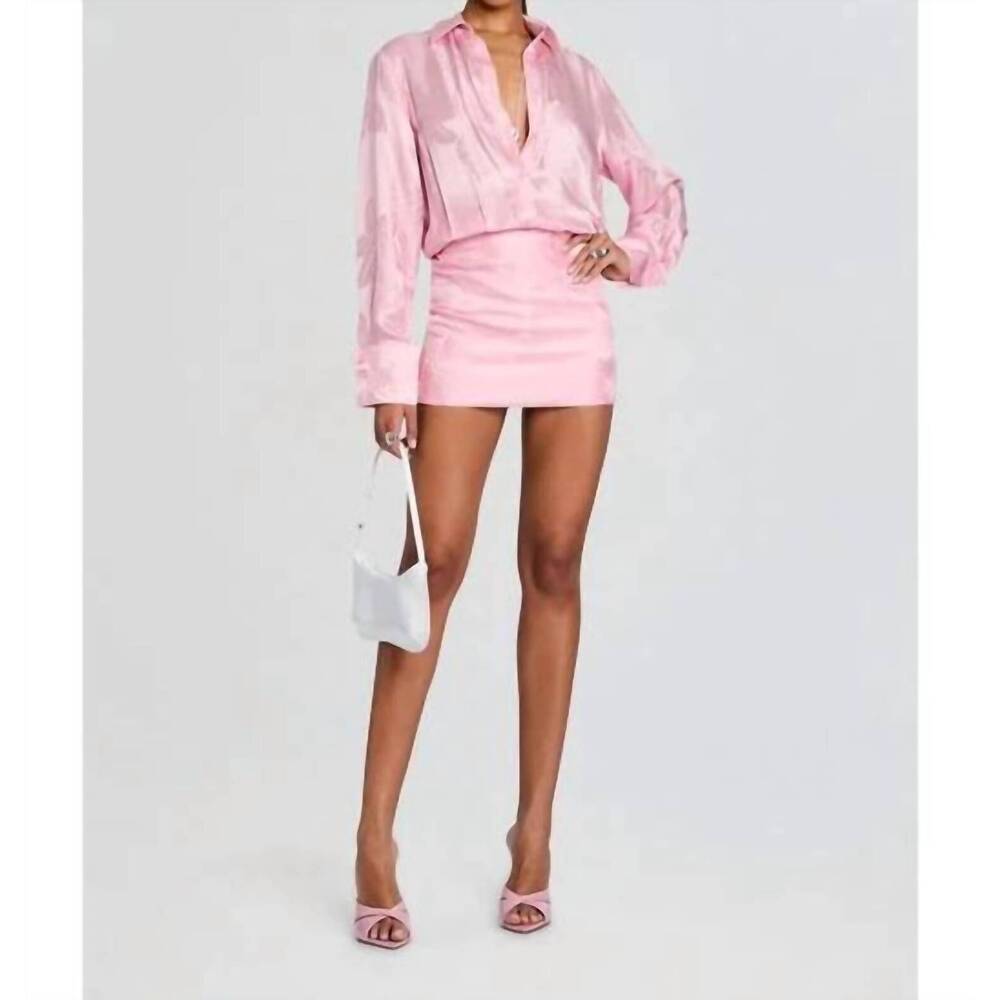 NEW RETROFETE lettiss mini dress in pink